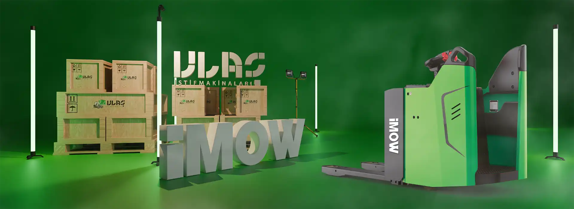 KPL201H, rampalı depo hattında güçlü çekişle hızlı taşıma operasyonu gerçekleştiriyor.