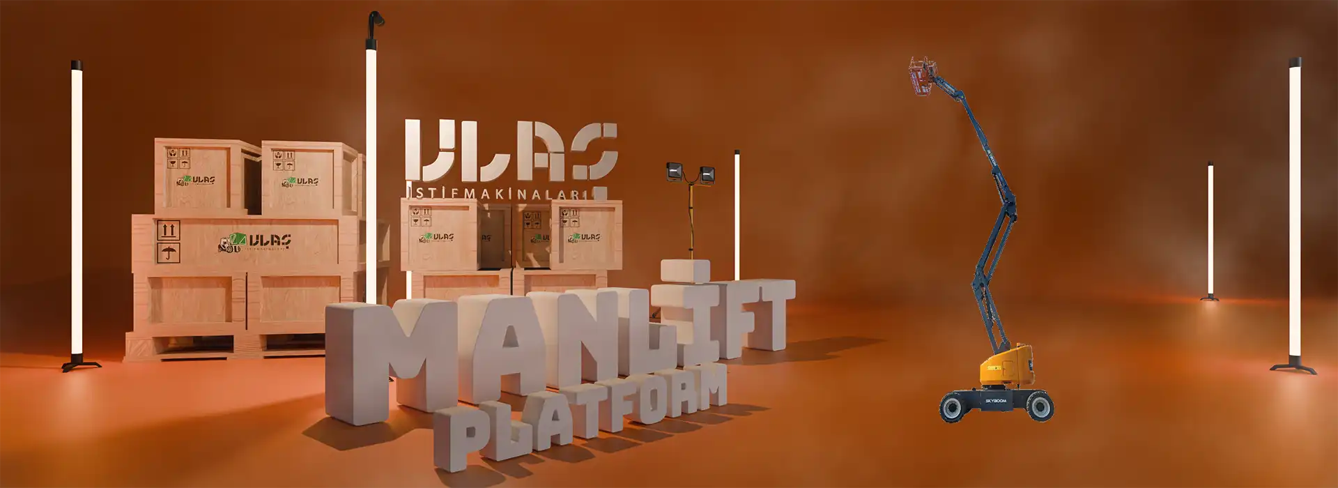 Ulaş İstif Makinaları — SAL-16EJ: Geniş erişim açısı, 355° kule dönüşü ve yüksek manevra kabiliyetiyle bakım, montaj ve endüstriyel projelerde çevreci performans.