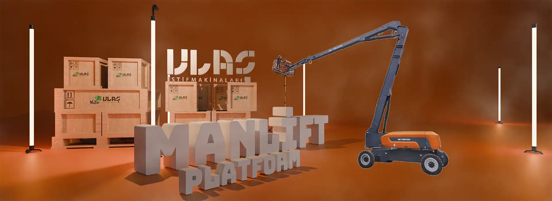 Ulaş İstif Makinaları — SAL-38J: Yüksek erişim kapasitesi, sağlam yapısı ve Yanmar dizel motoruyla enerji, inşaat ve bakım projelerinde üstün güvenlik ve dayanıklılık.