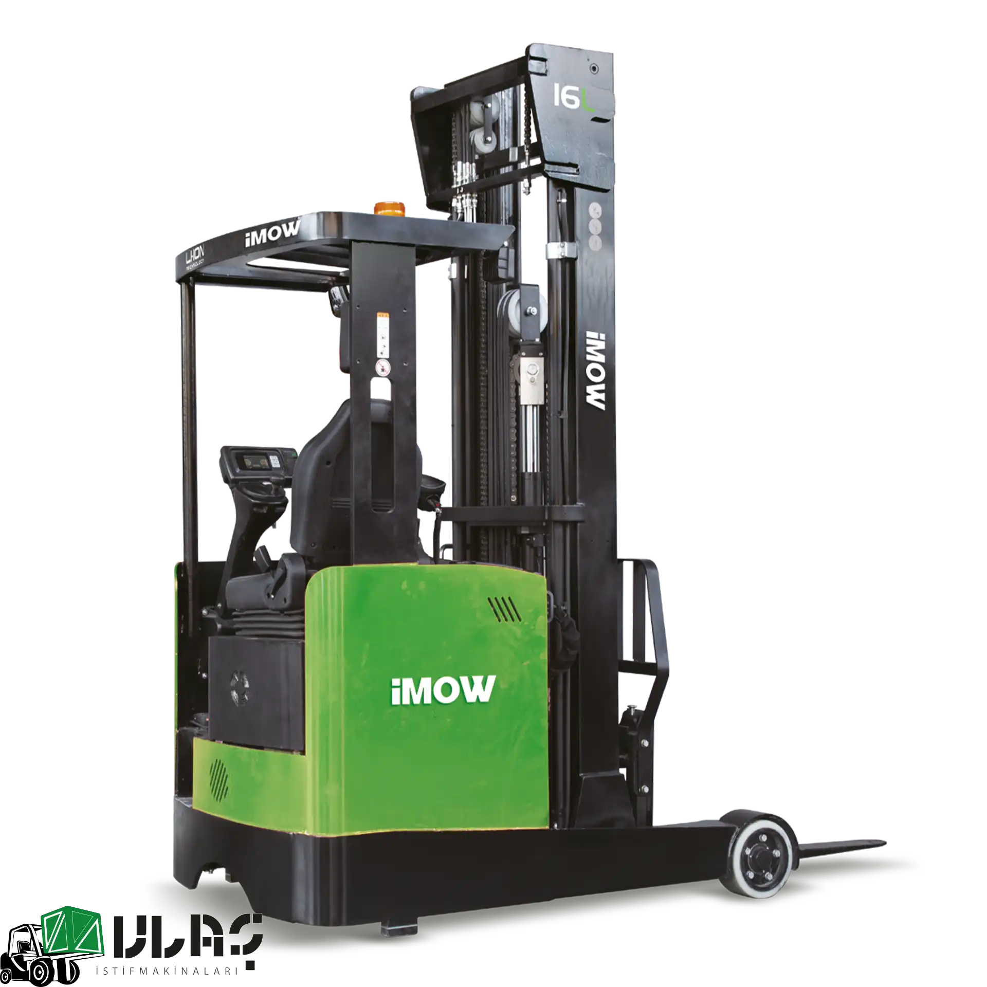 İMOW CQD16L – Reach Truck 1.6 Ton – 8 Metre Kaldırma Dar alanlarda yüksek verimlilik. Ulaş İstif Makinaları güvencesiyle.