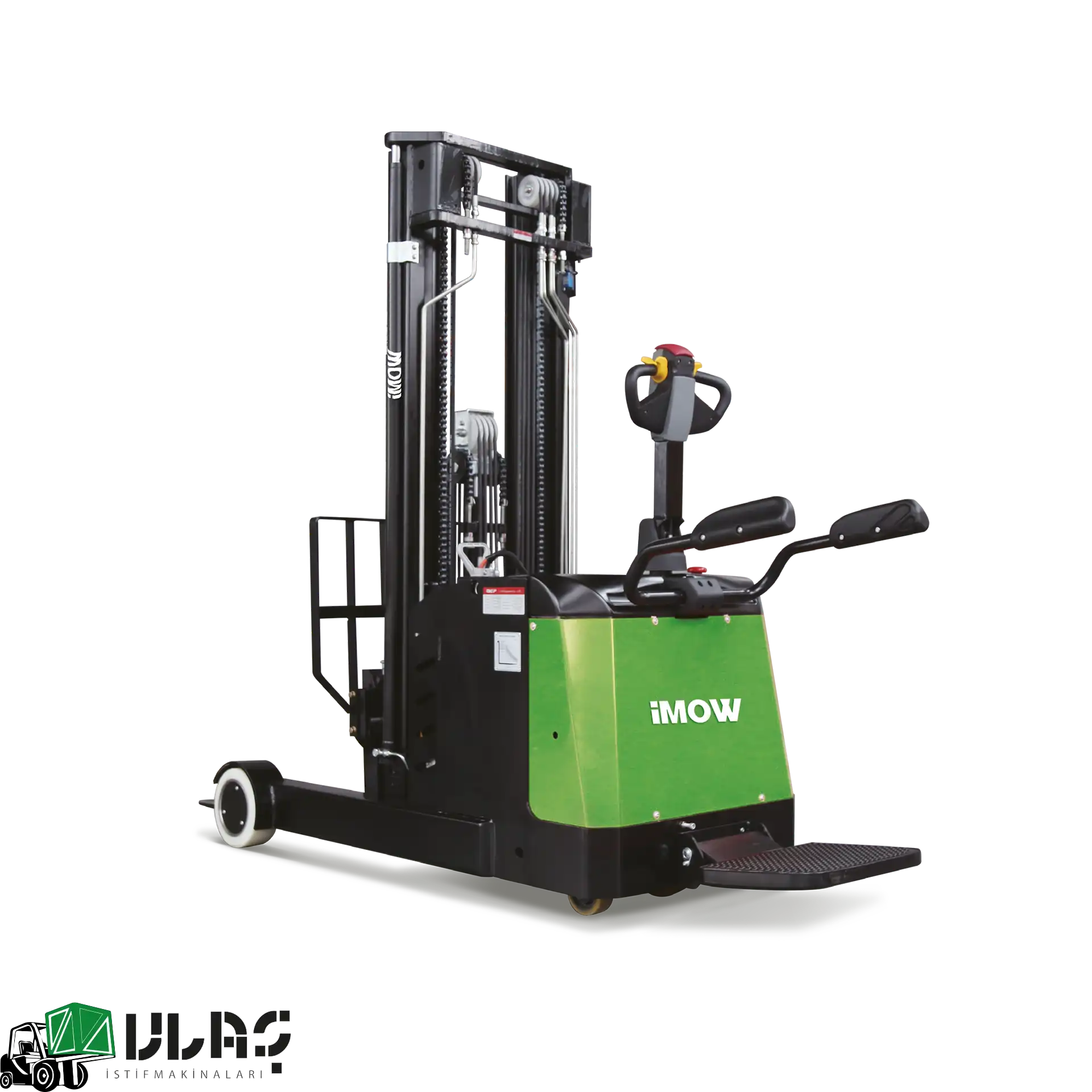 İMOW CQE15R 1.5 Ton – Dar Alanların Uzman Reach Truck’ı Hassas yerleştirme. Yüksek verimlilik. Ulaş İstif Makinaları güvencesiyle.