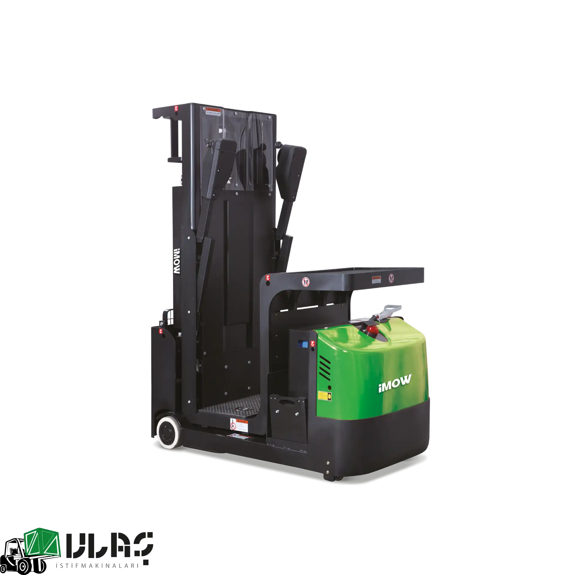 İMOW JX1 – Order Picker Toplama yüksekliği 6.3 metre Dar alanlarda hızlı ve güvenli çalışma. Ulaş İstif Makinaları güvencesiyle.